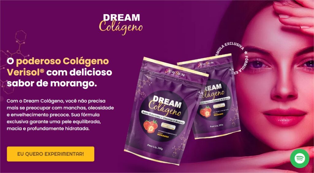 dream colágeno site oficial