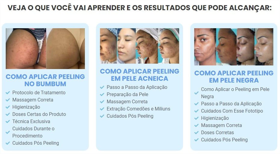 curso peeling organico