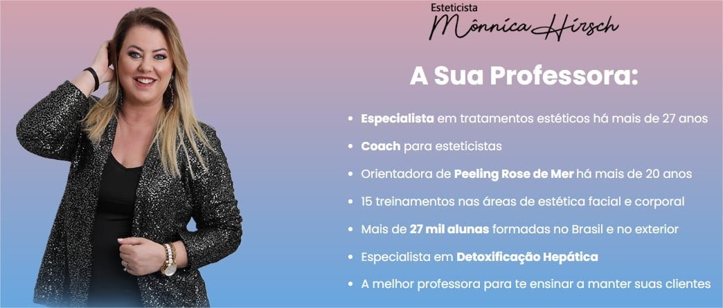 curso peeling organico monica hirsch