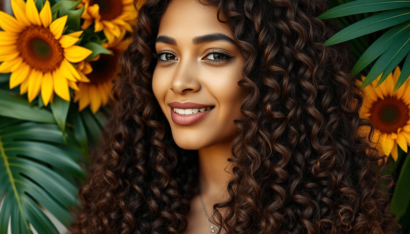 vitamina para crescer o cabelo cacheado após o verão