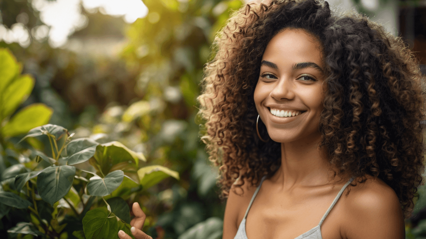 vitamina para crescer cabelo cacheado durante a transição capilar