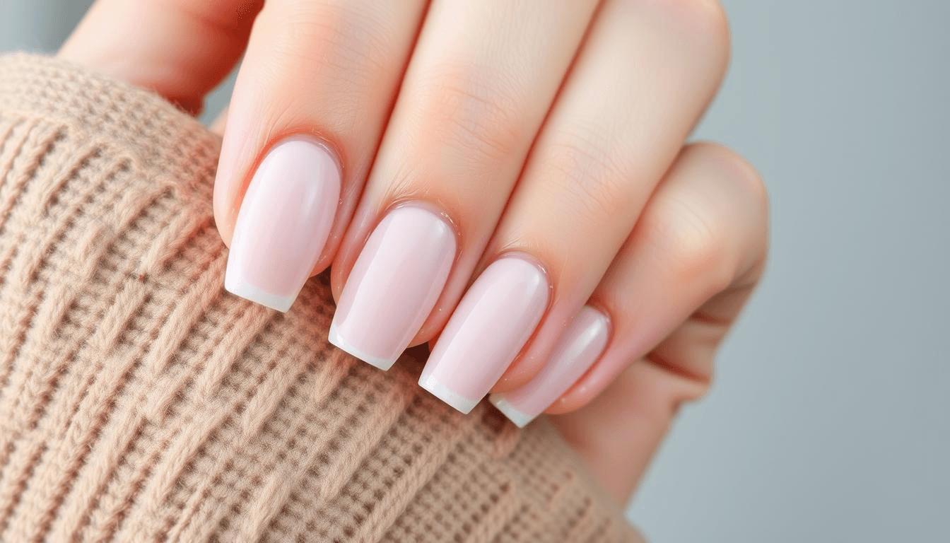 unhas curtas elegantes