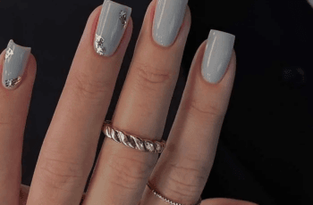 unhas elegantes curtas para festas