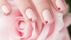 unhas elegantes curtas para noivas