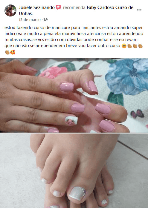 curso de manicure faby cardoso depoimentos